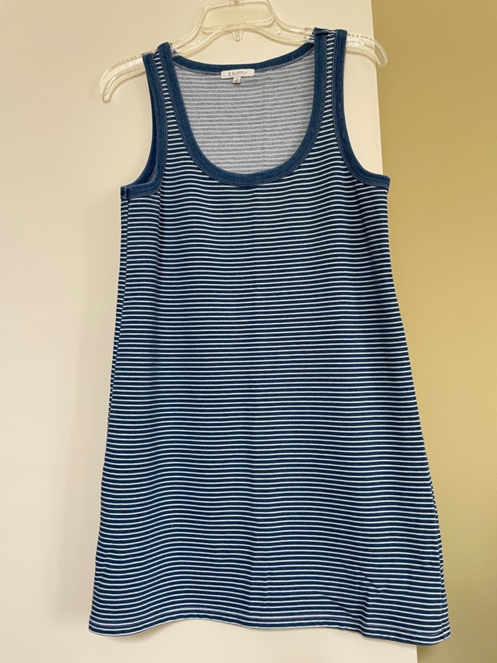 Z Supply Striped Navy & White Tank Dress - Casual A-Line